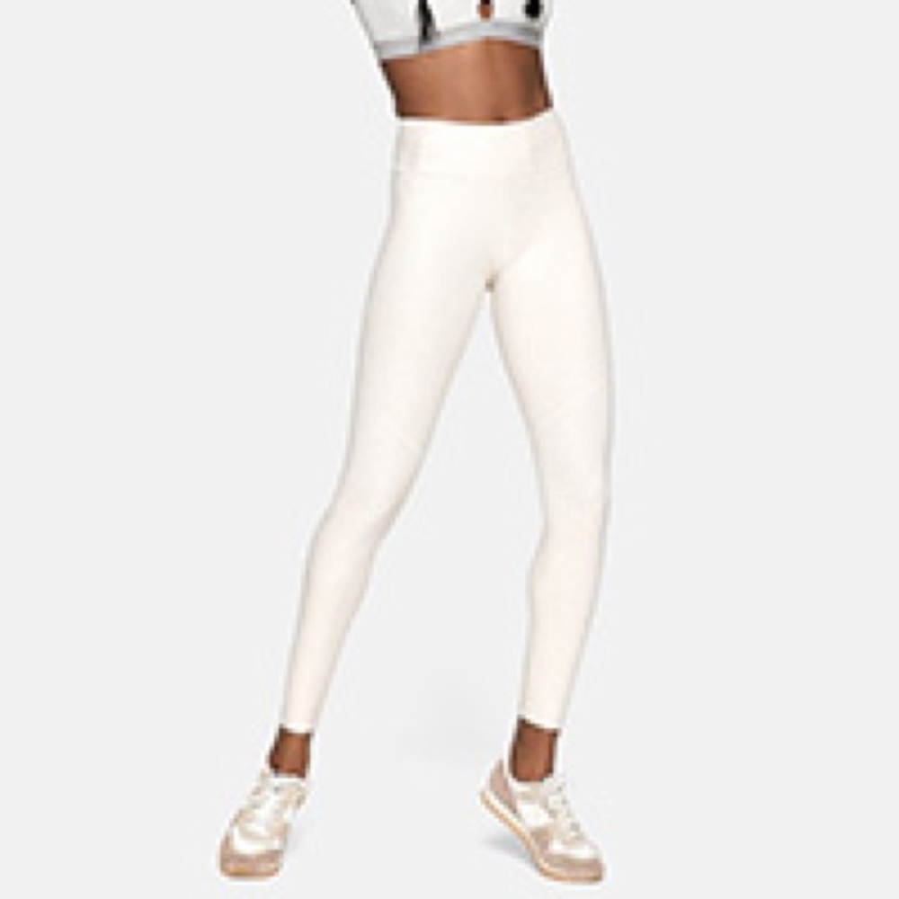 Oatmeal warmup legging